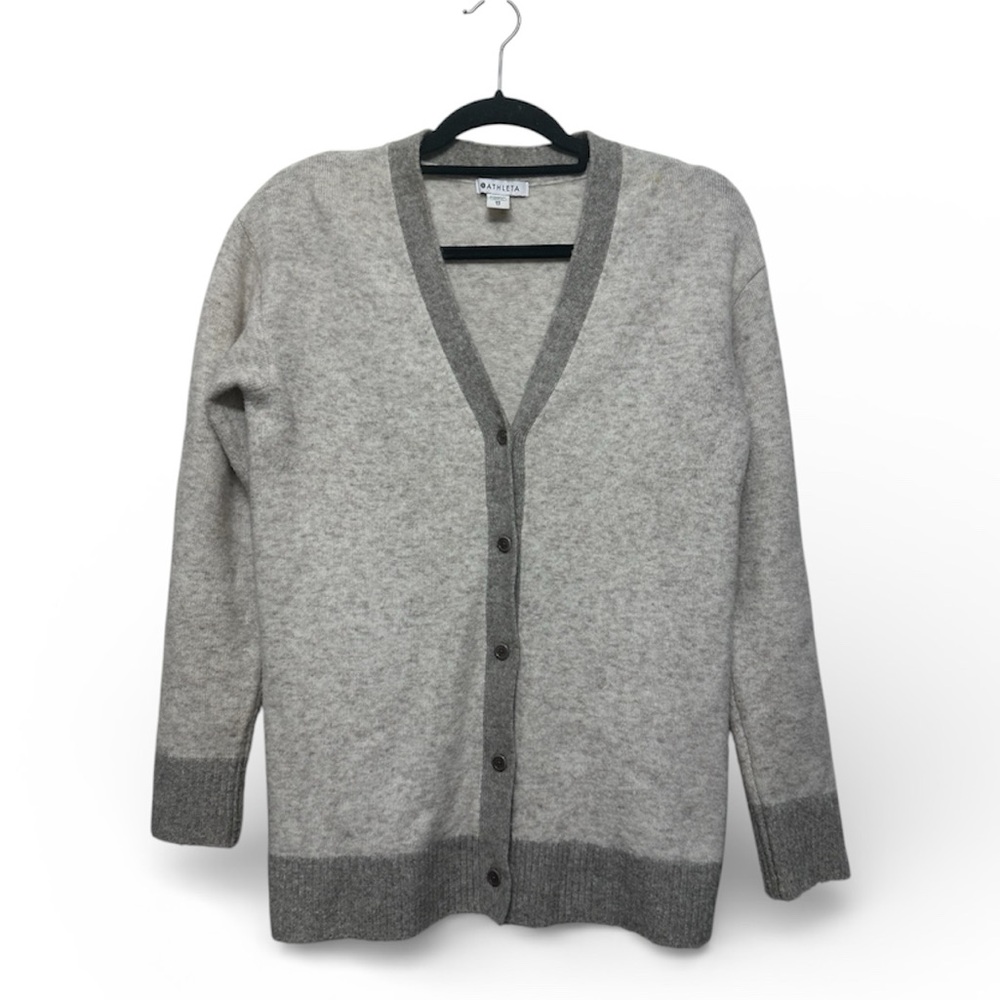 Athleta Westlake Cardigan- 62% Merino Extra Fine Wool- Size XS‎
